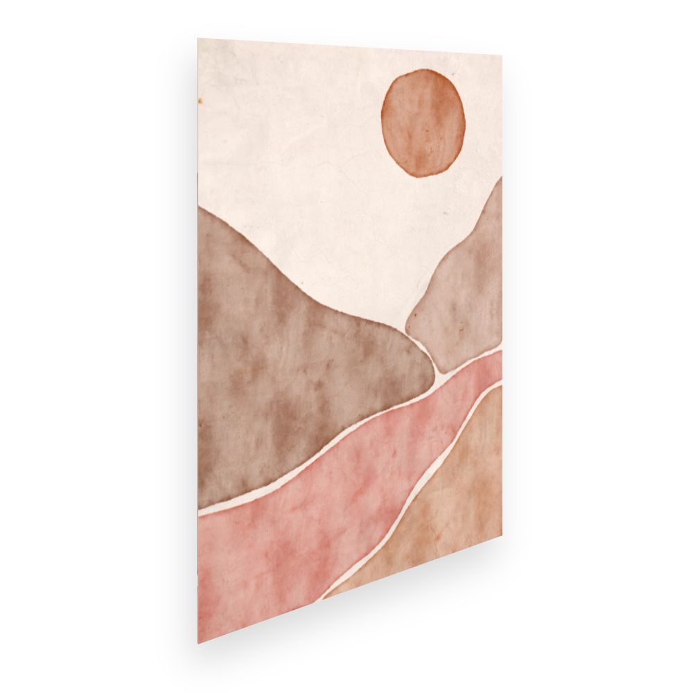 Affiche Paysage abstrait doux