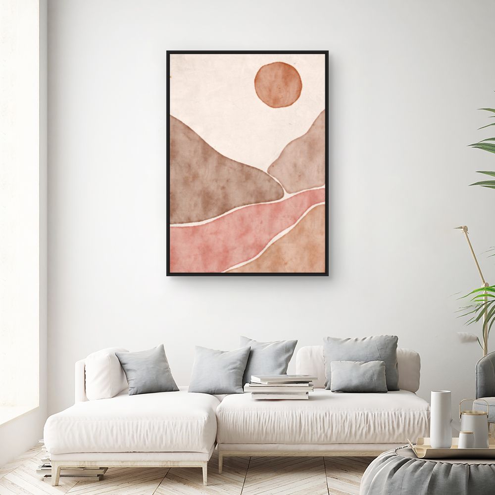 Tableau Paysage abstrait serein