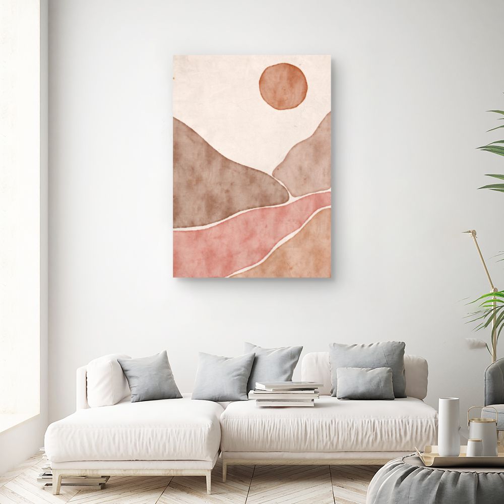 Tableau Paysage abstrait serein