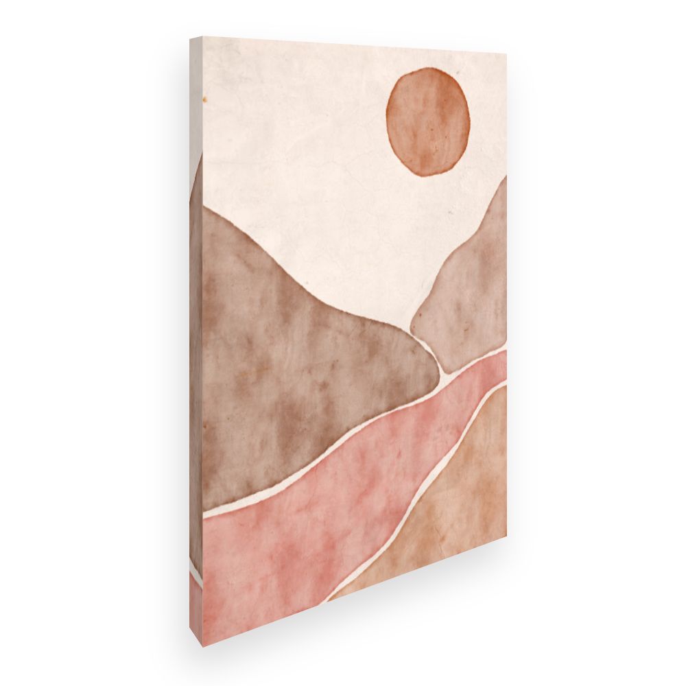 Toile Paysage abstrait serein