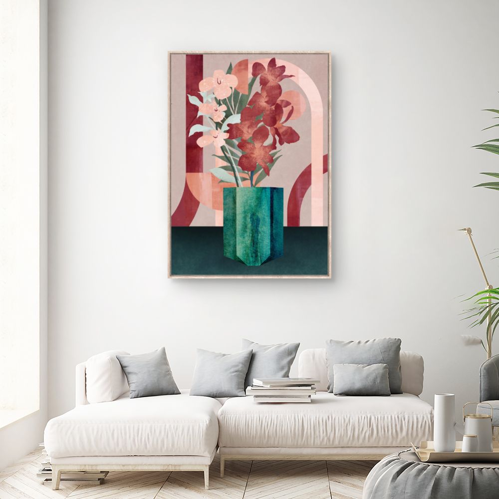 Tableau Fleurs modernes