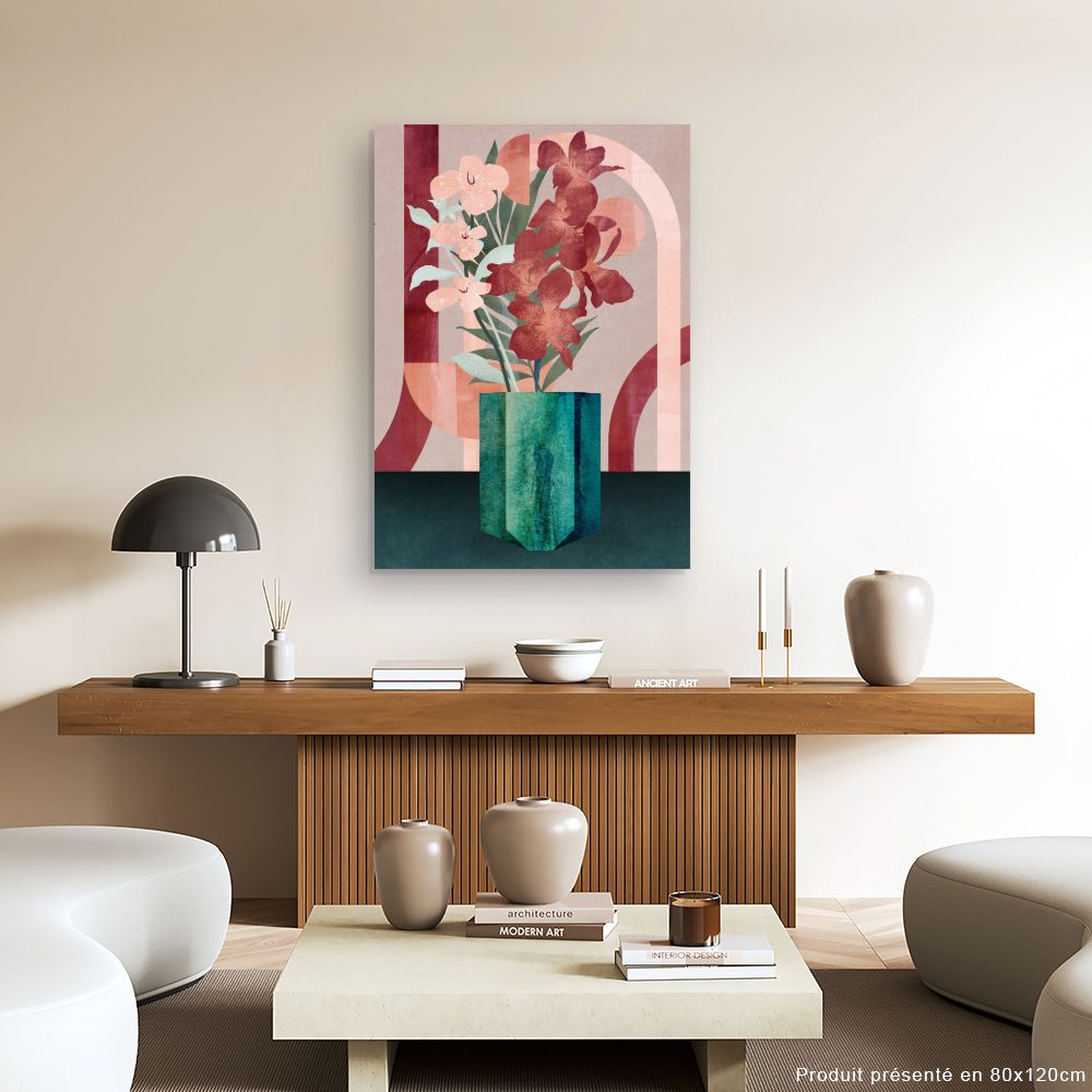 Tableau Fleurs modernes