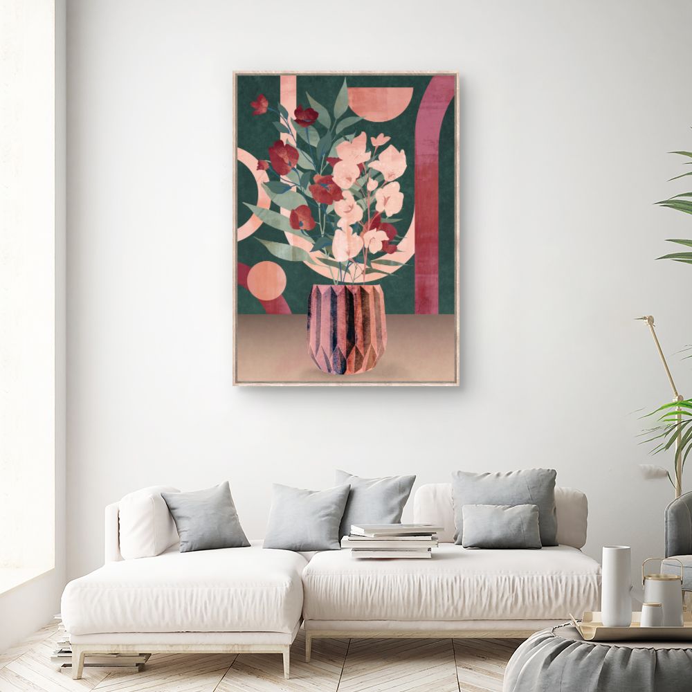 Tableau Fleurs modernes
