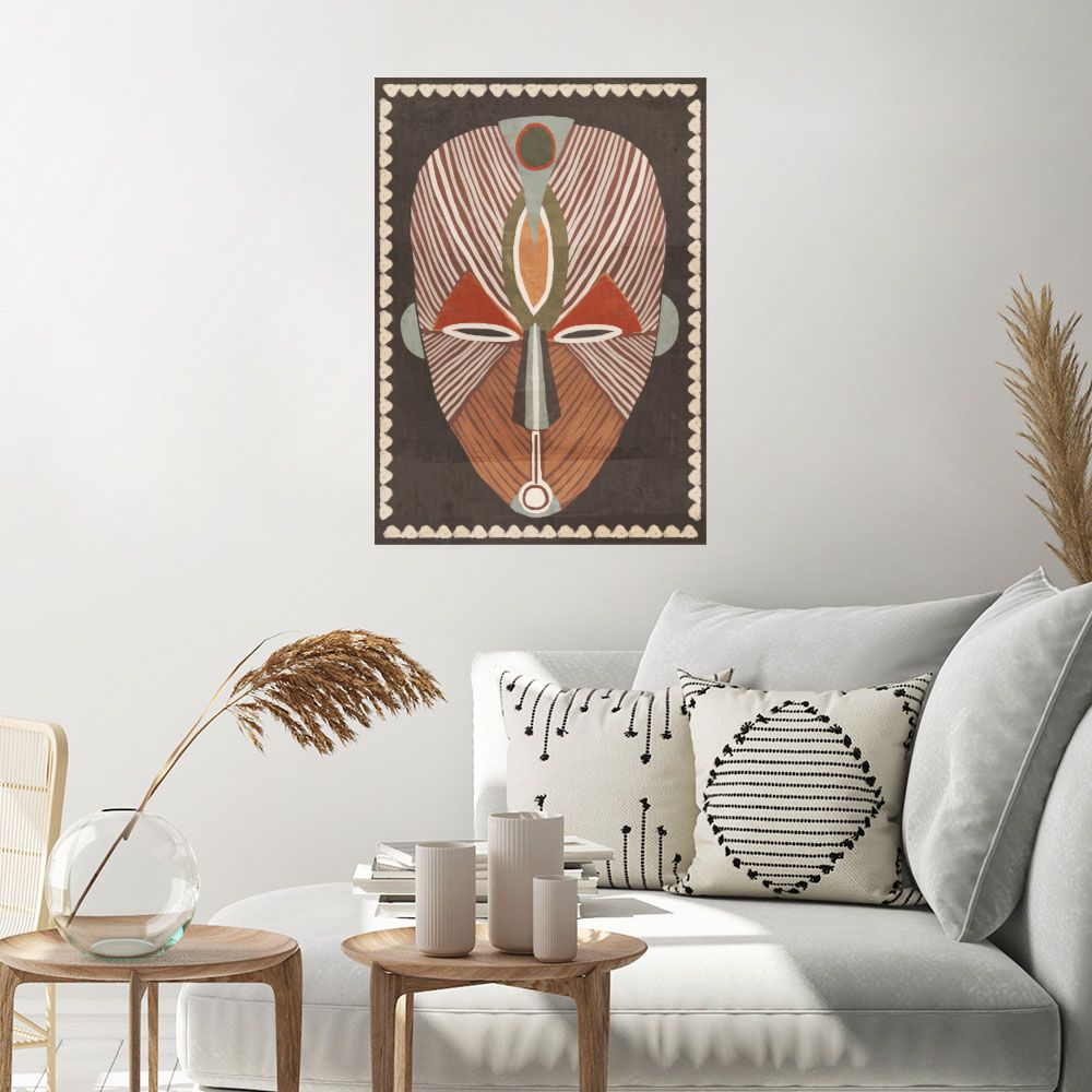 Affiche Masque ethnique fascinant