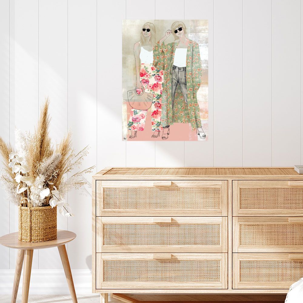 Affiche Élégance florale estivale