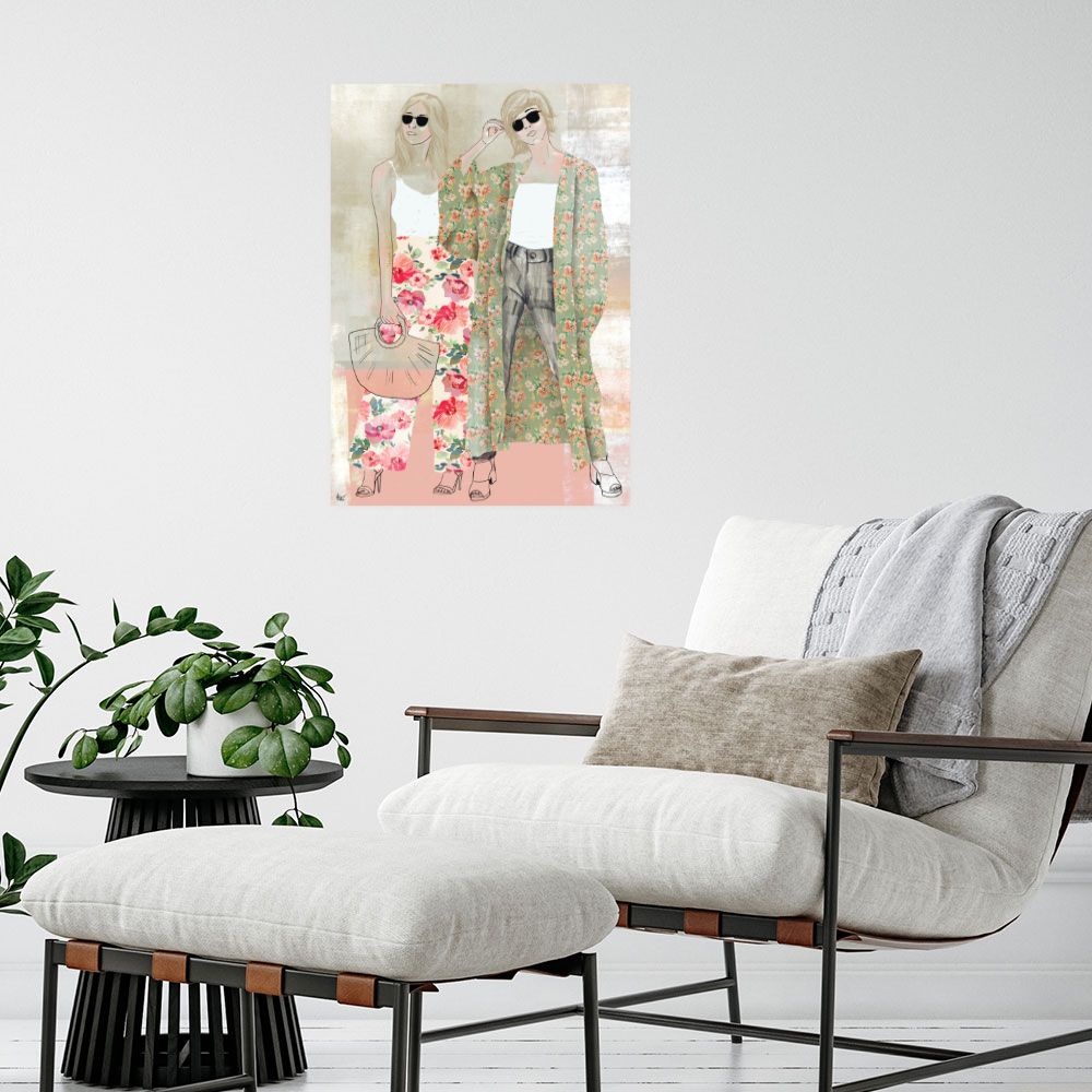 Affiche Élégance florale estivale