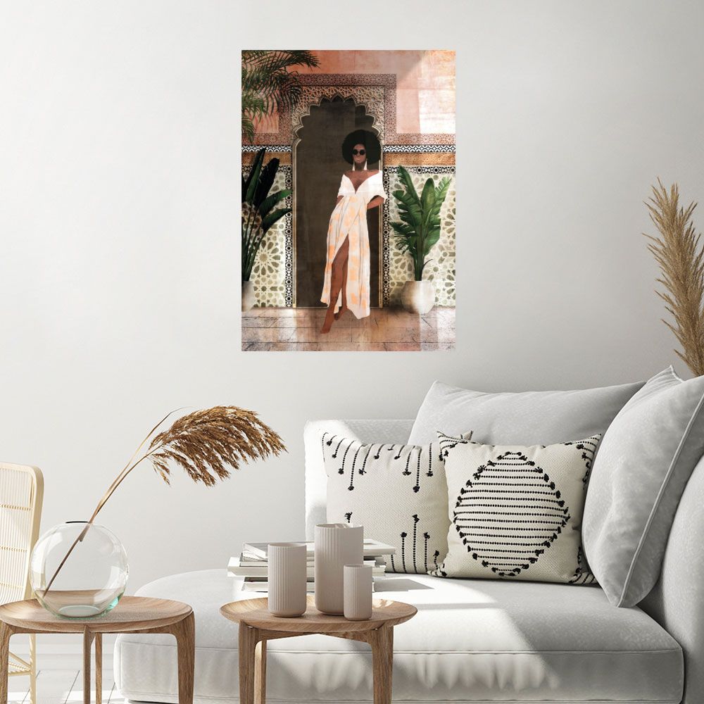 Affiche Élégance exotique