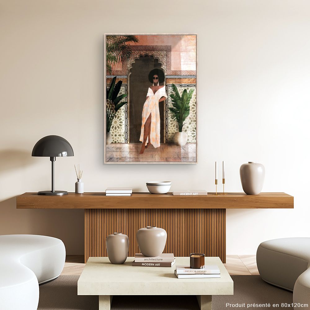 Tableau Élégance exotique