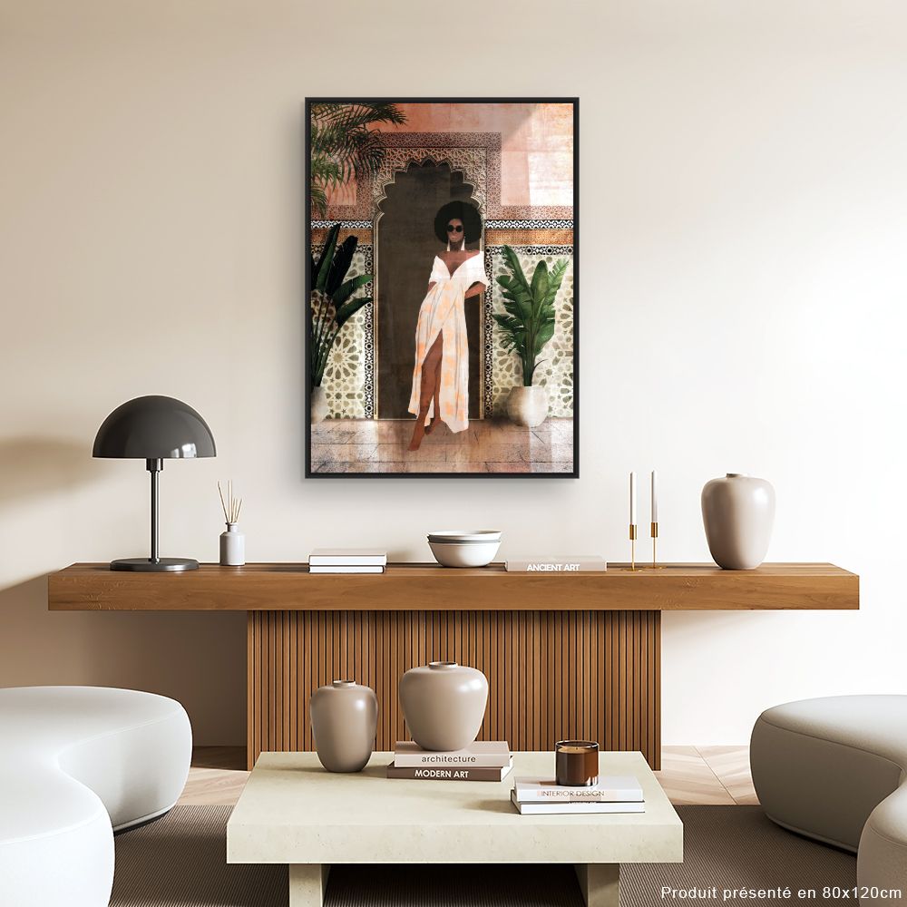 Tableau Élégance exotique