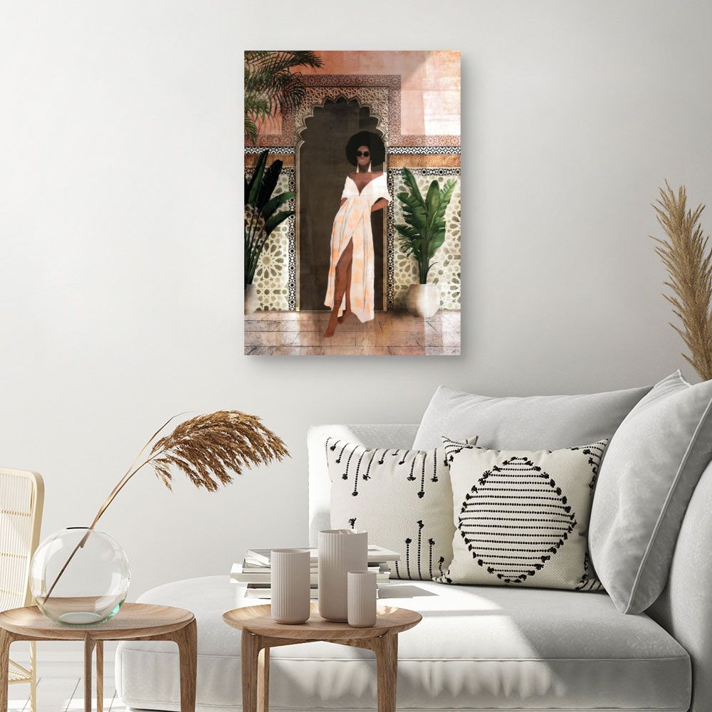 Tableau Élégance exotique