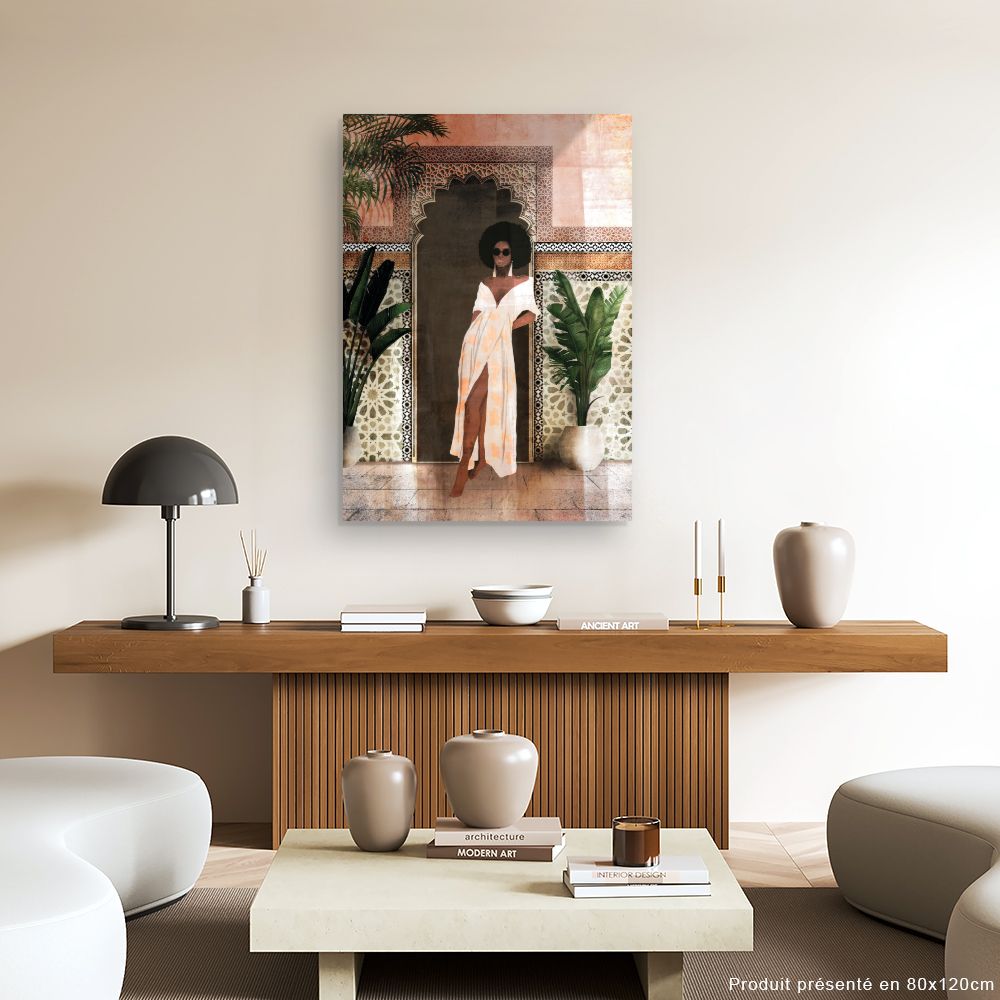 Tableau Élégance exotique