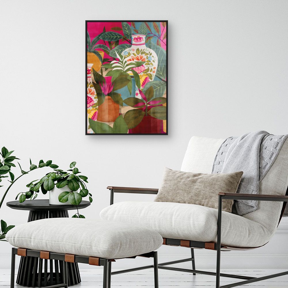 Tableau Nature florale vibrante