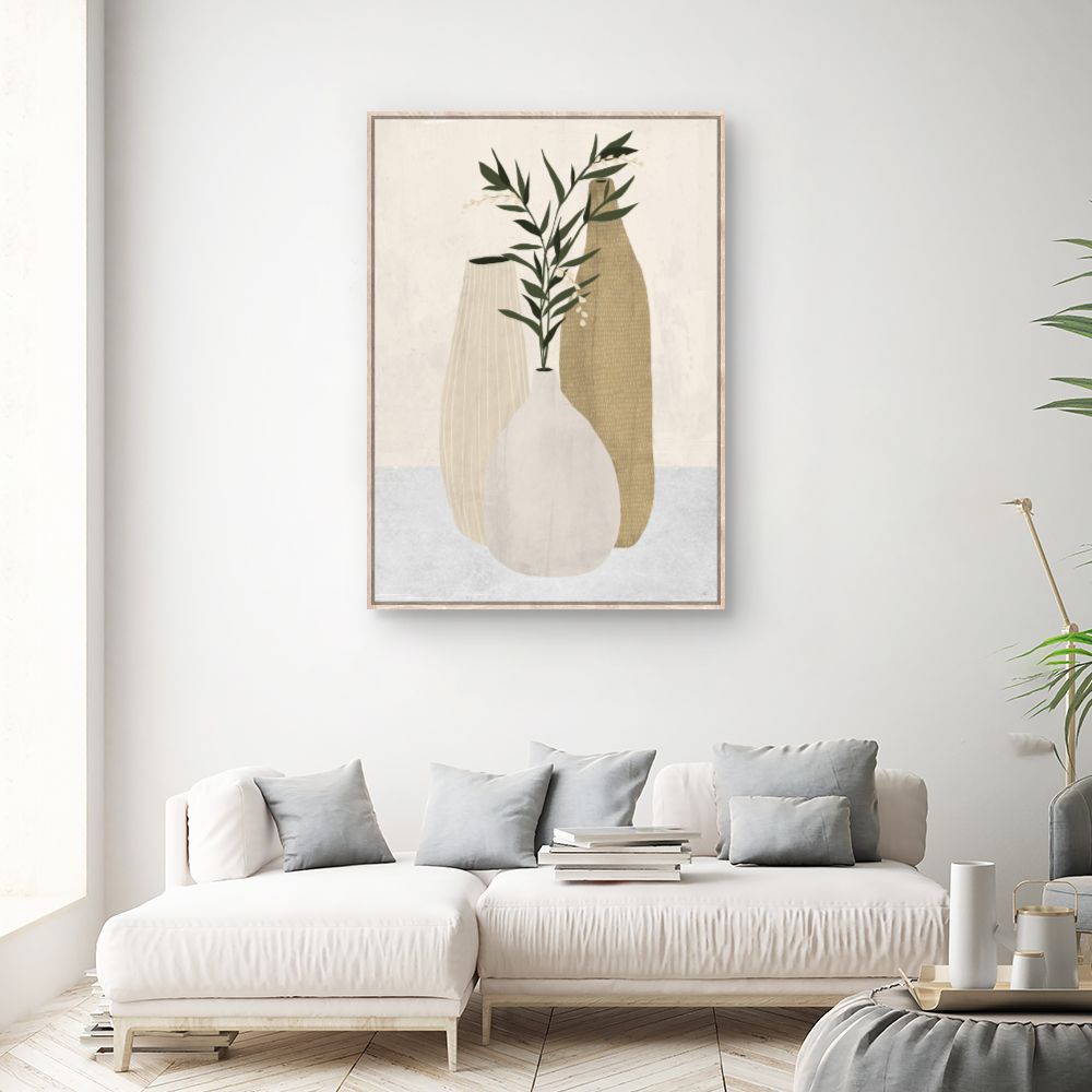 Tableau Vases minimalistes