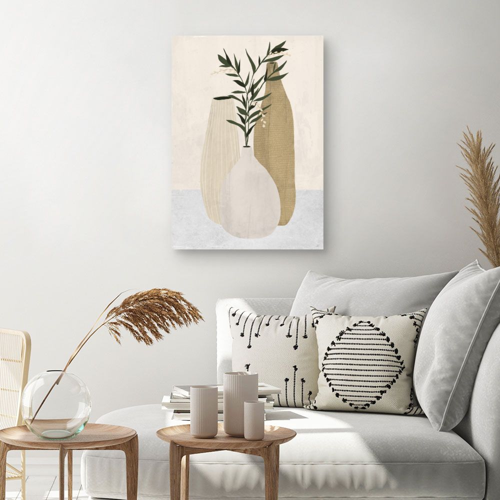 Tableau Vases minimalistes
