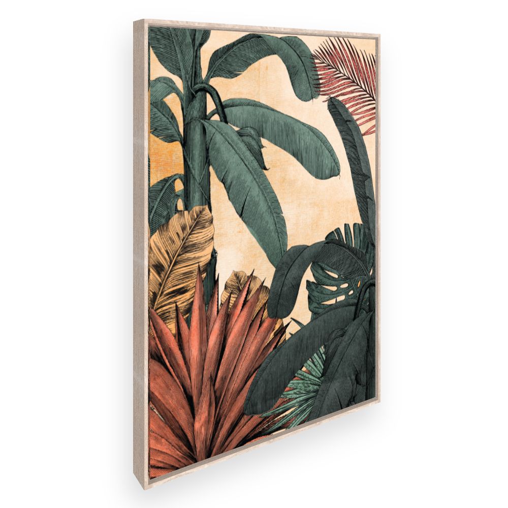 Toile Jungle exotique