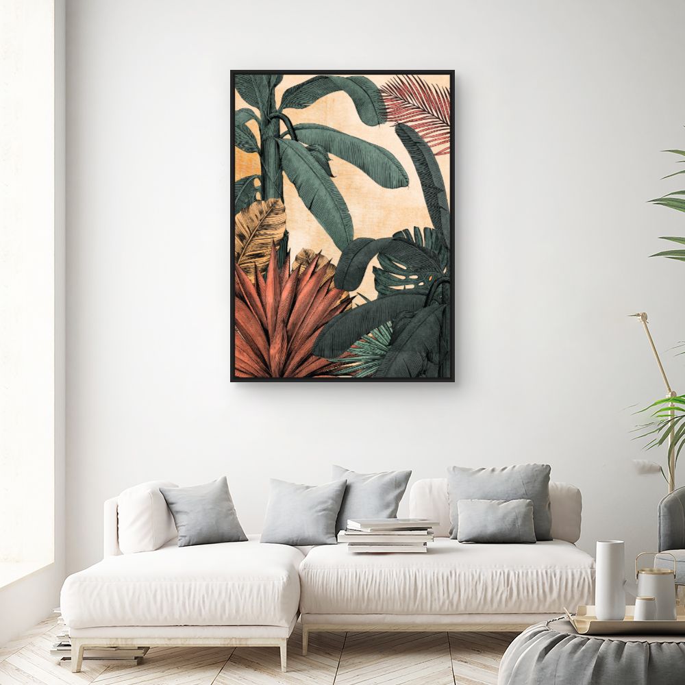 Tableau Jungle exotique