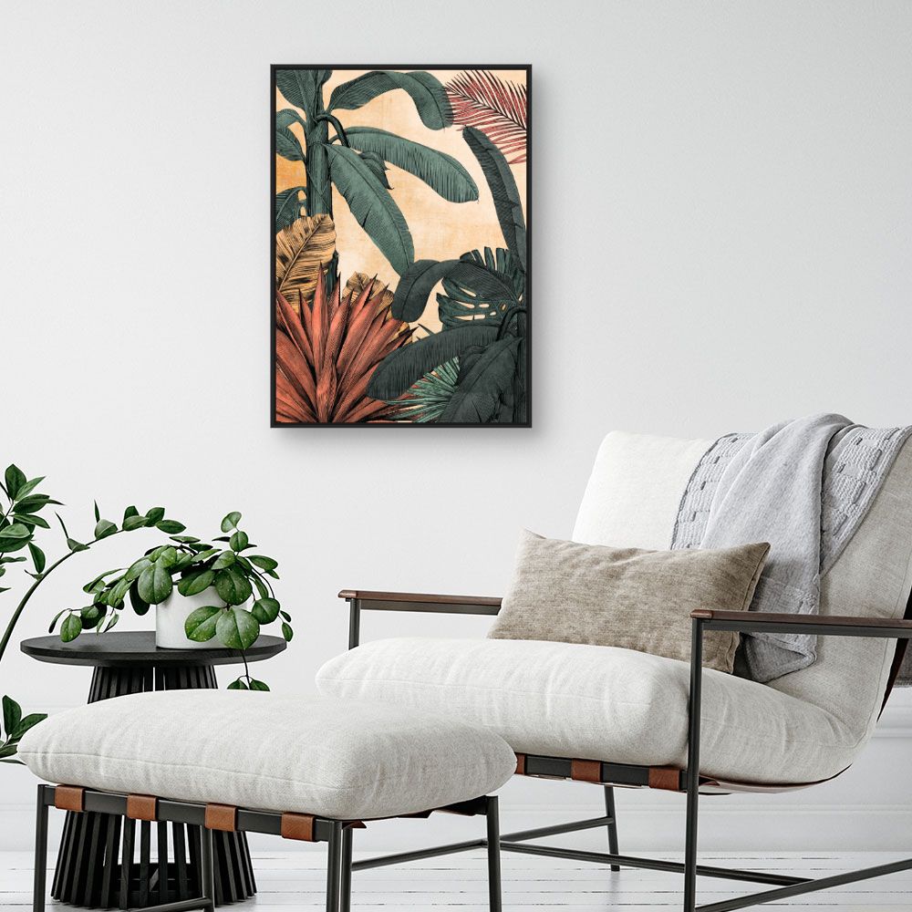 Tableau Jungle exotique