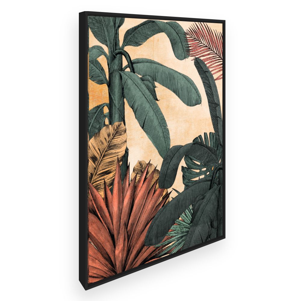 Toile Jungle exotique