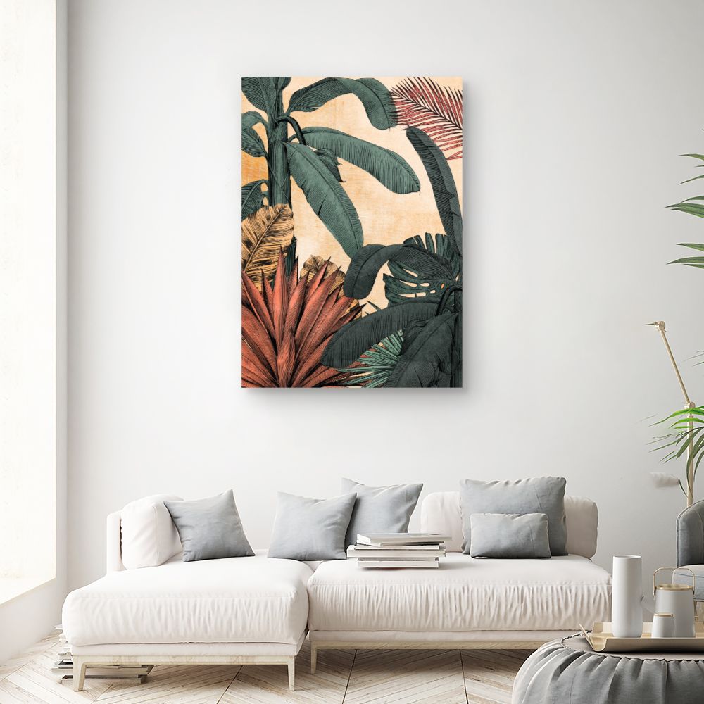 Tableau Jungle exotique