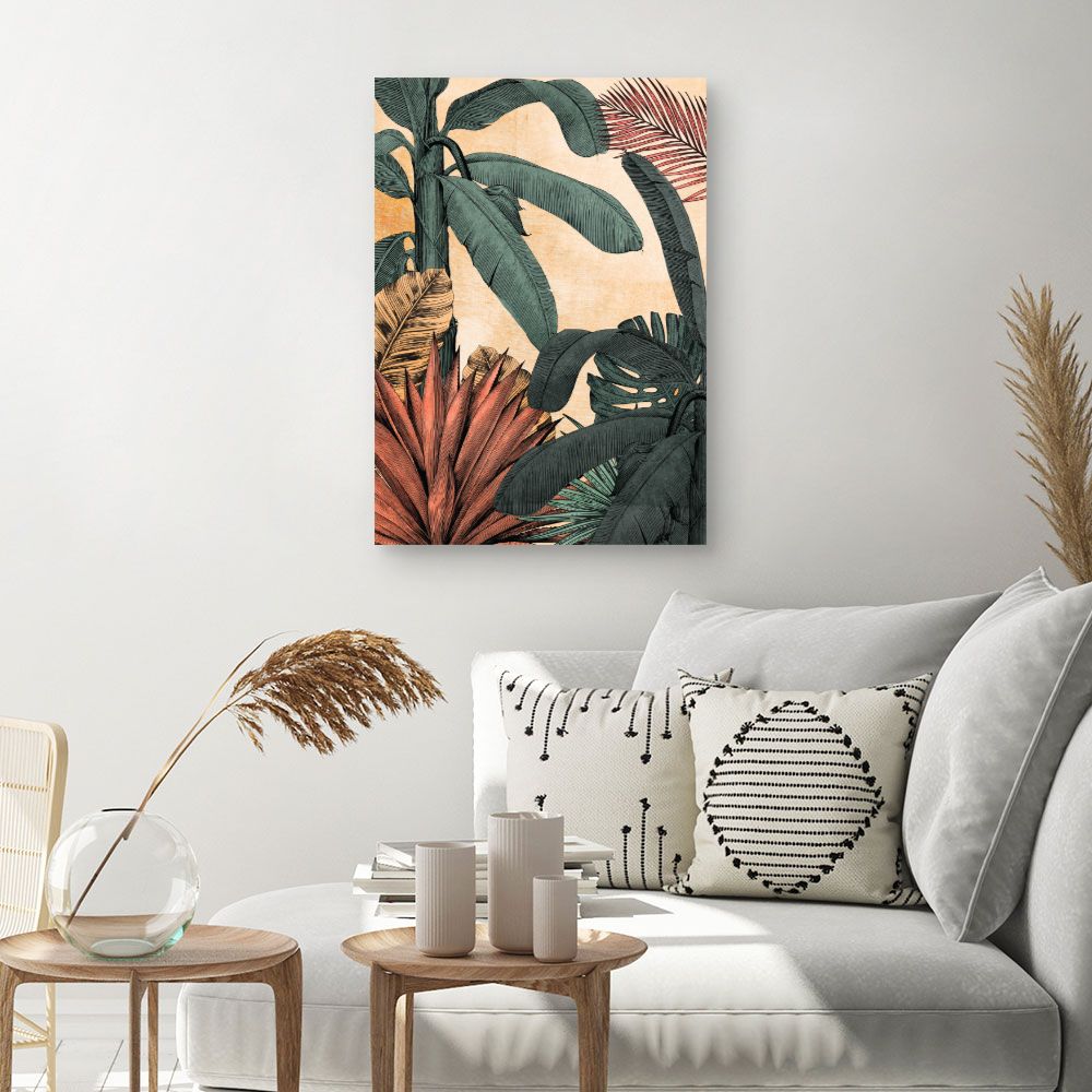 Tableau Jungle exotique