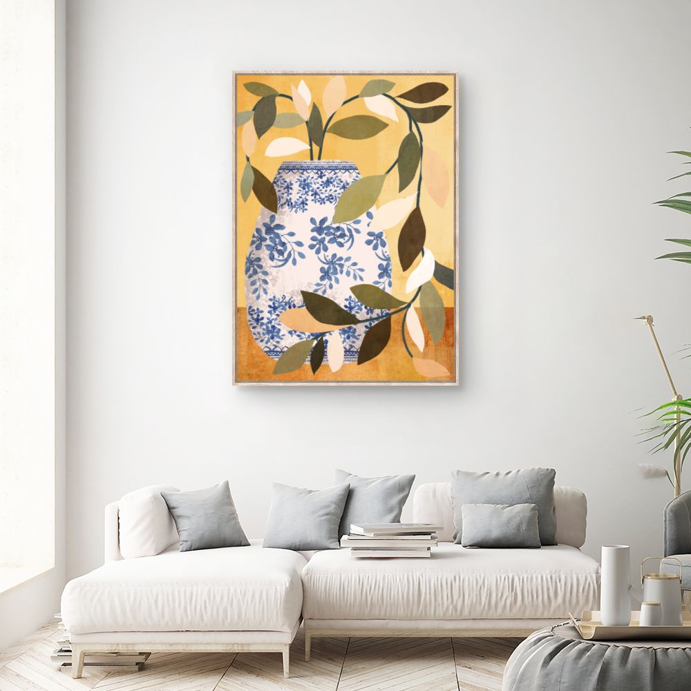 Tableau Vase fleuri élégant