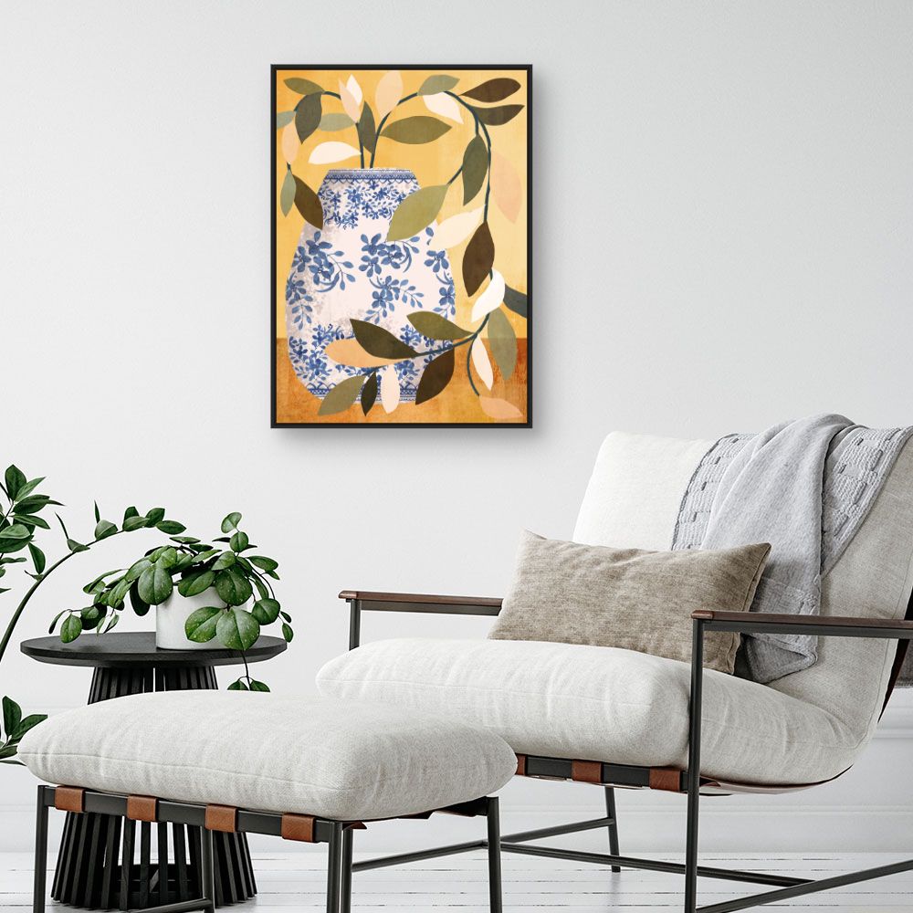 Tableau Vase fleuri élégant