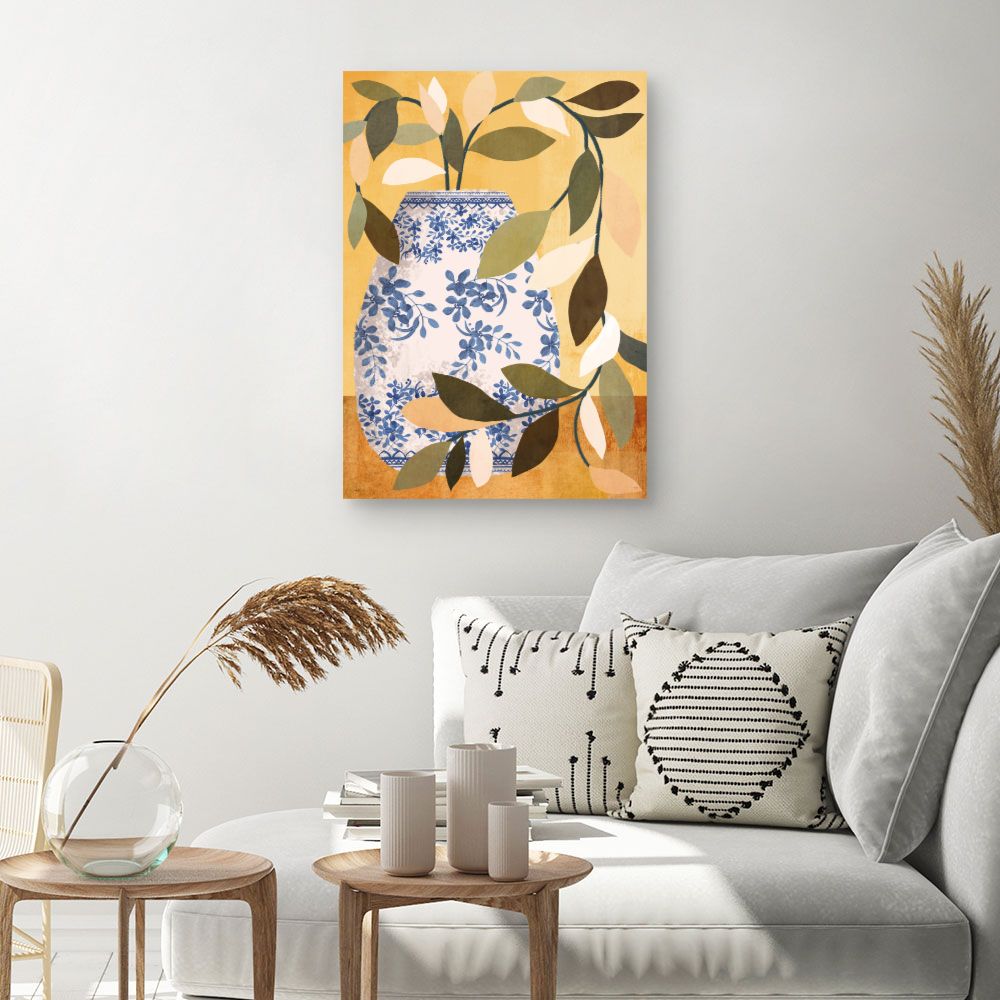 Tableau Vase fleuri élégant