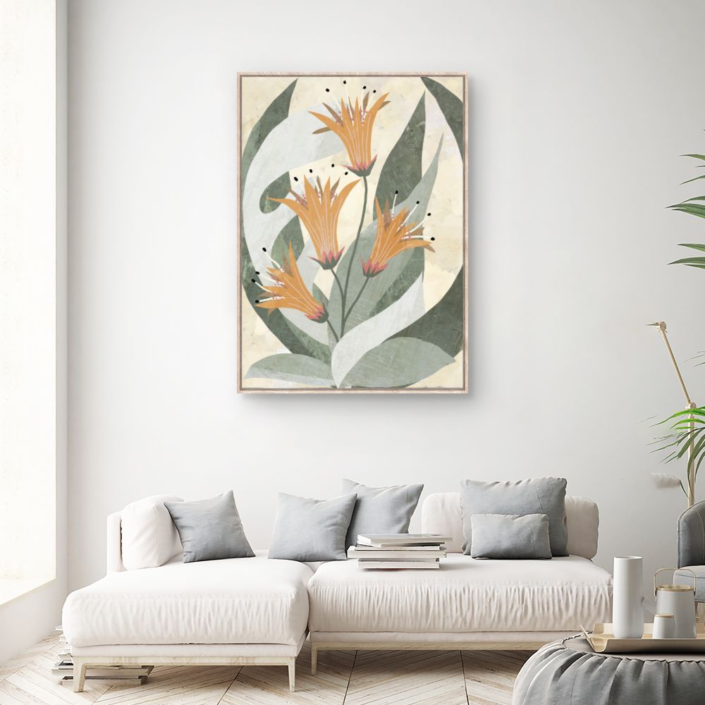 Tableau Fleurs stylisées