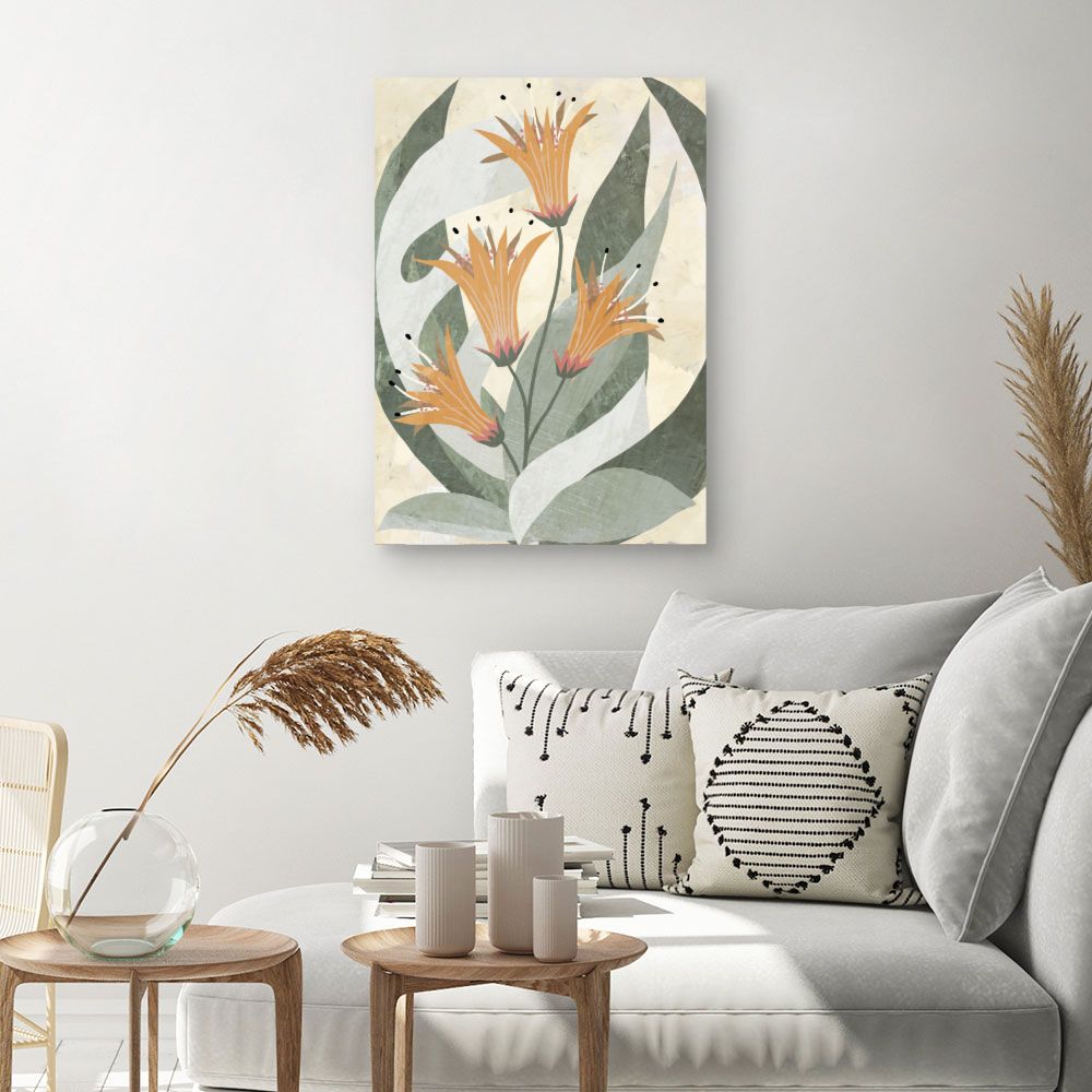 Tableau Fleurs stylisées