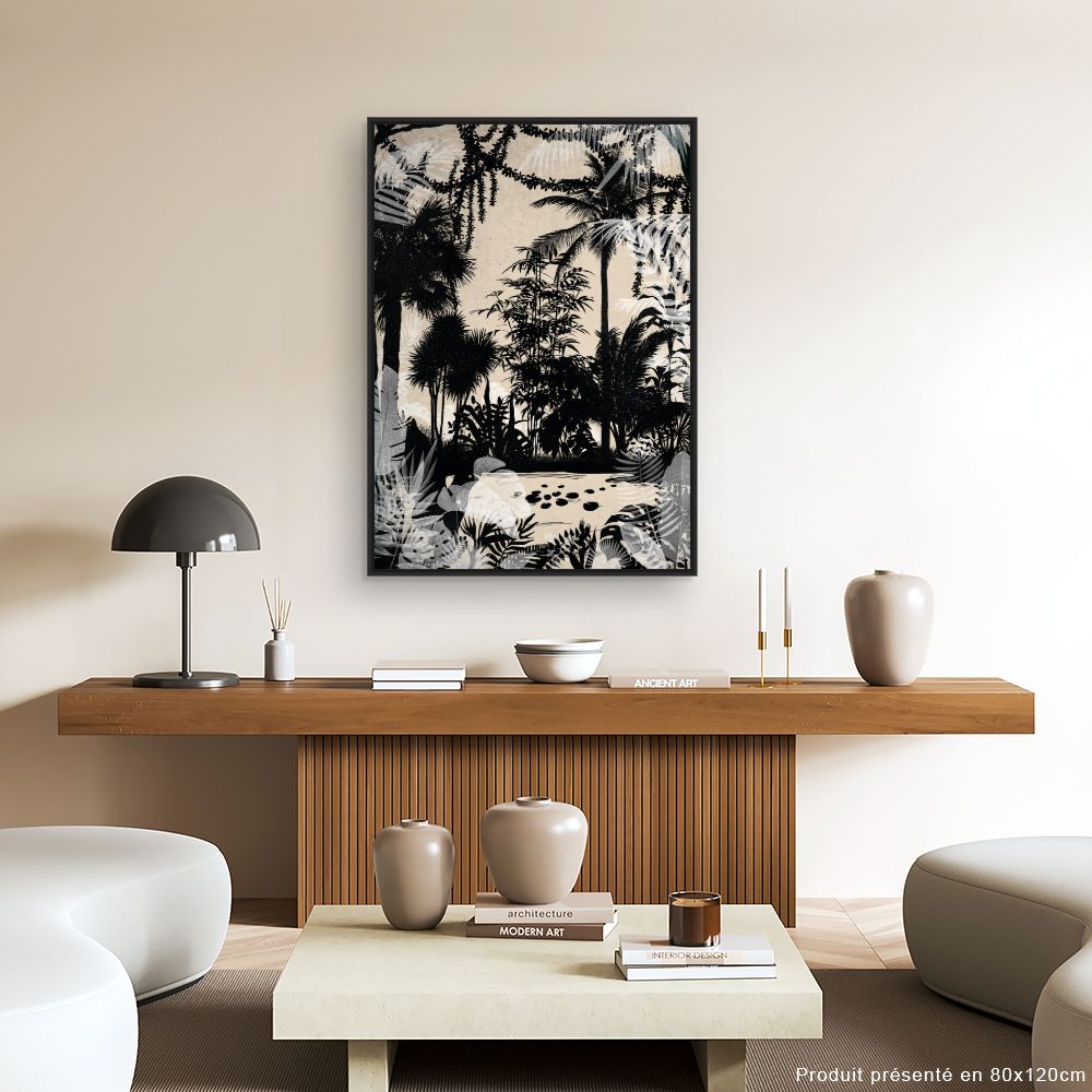 Tableau Forêt tropicale luxuriante