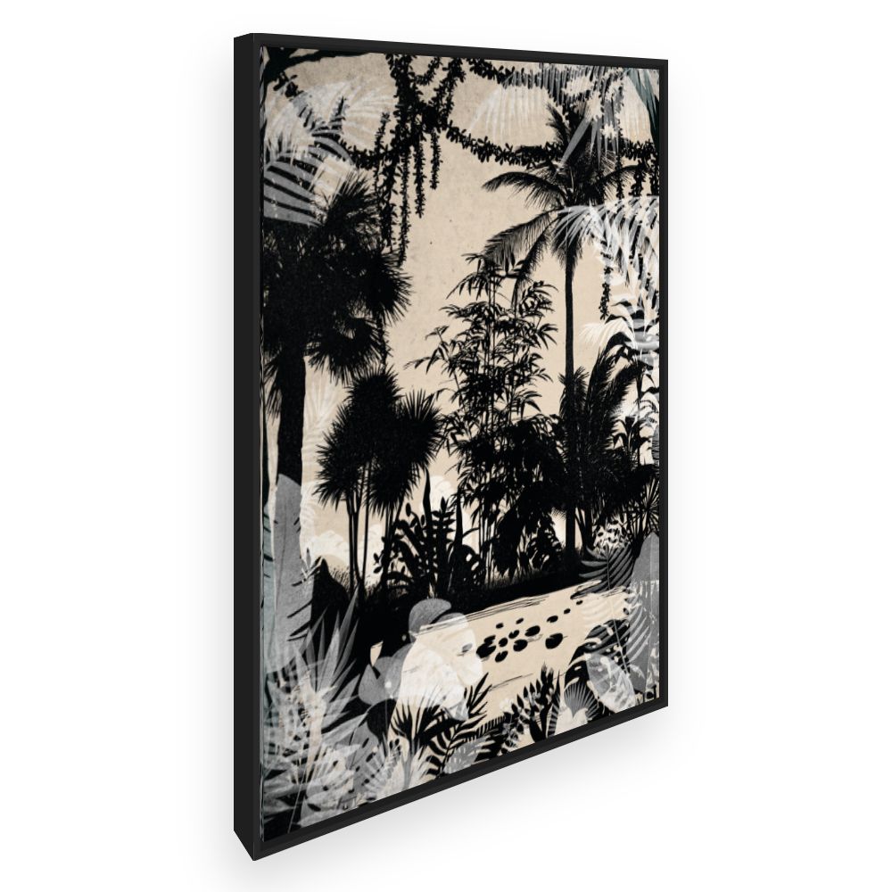 Toile Forêt tropicale luxuriante