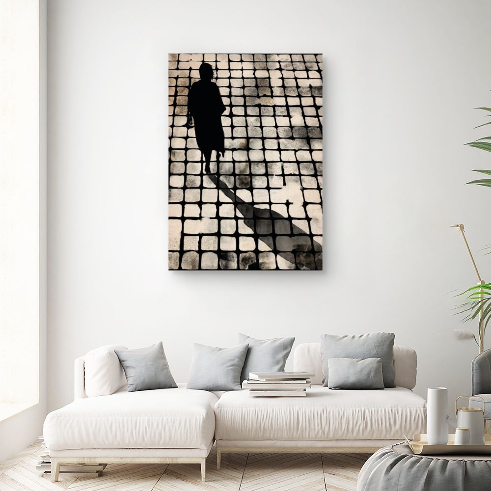 Tableau Silhouette pavée