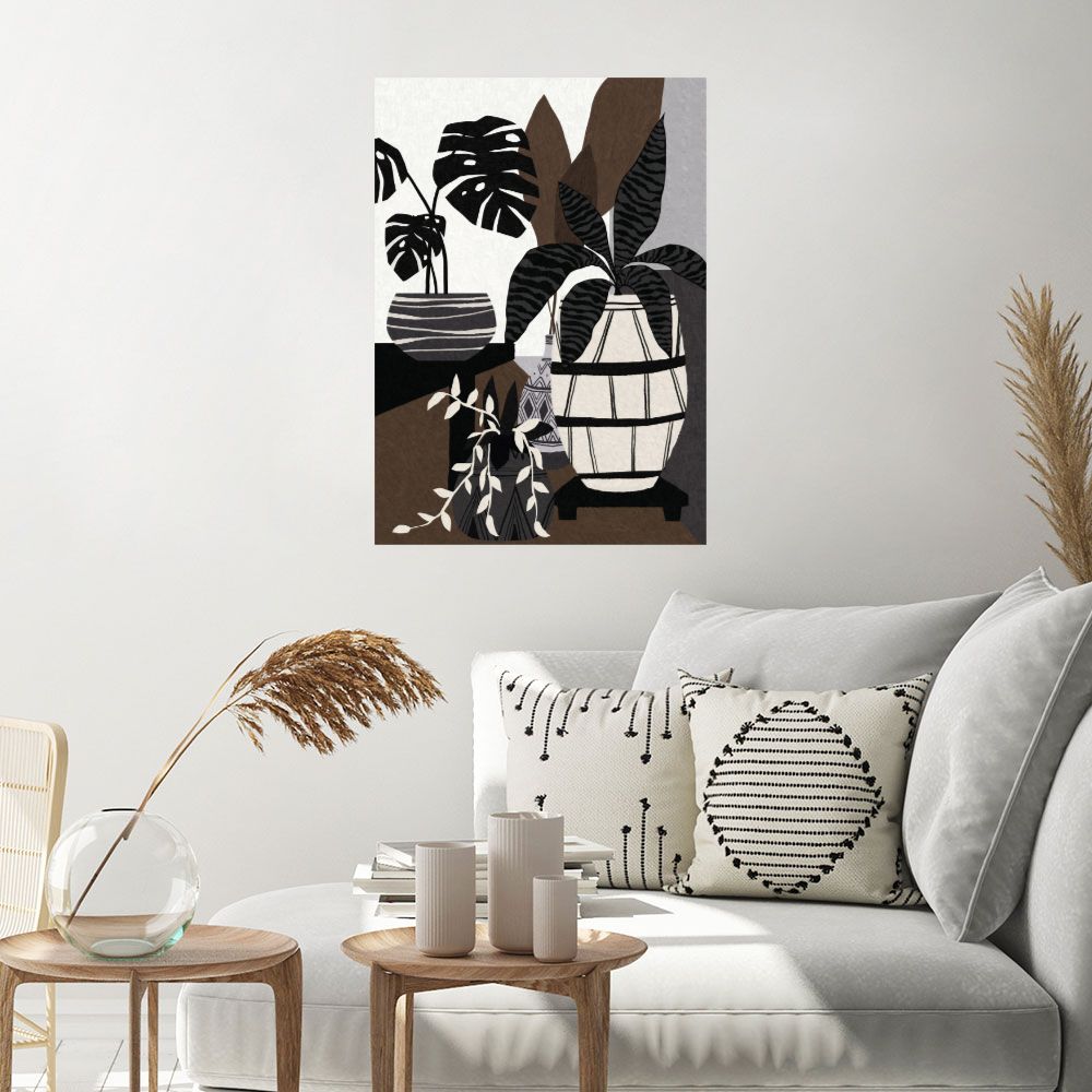 Affiche Feuillage minimaliste