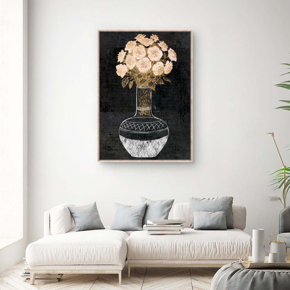 Tableau Bouquet romantique