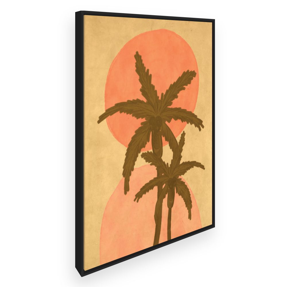 Toile Palmiers exotiques