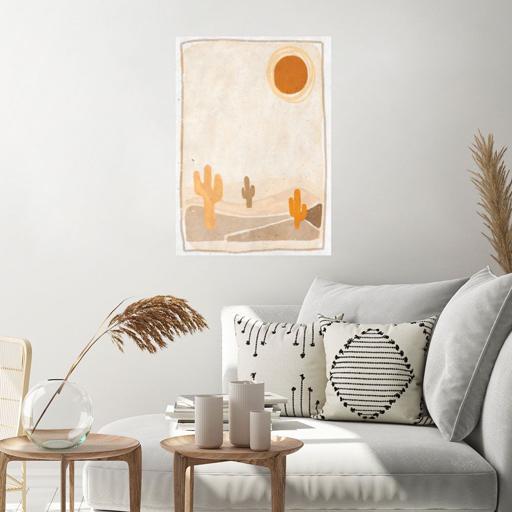 Affiche Désert ensoleillé