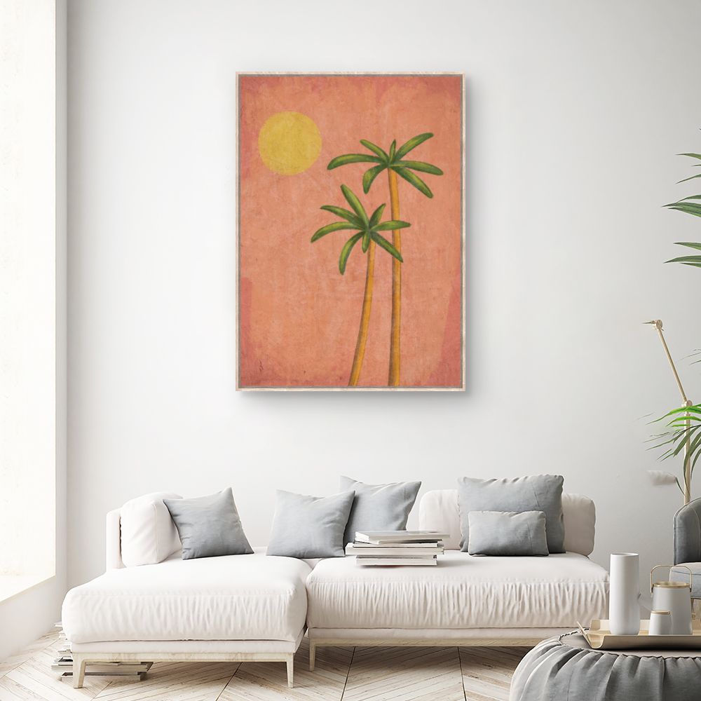 Tableau Palmiers tropicaux