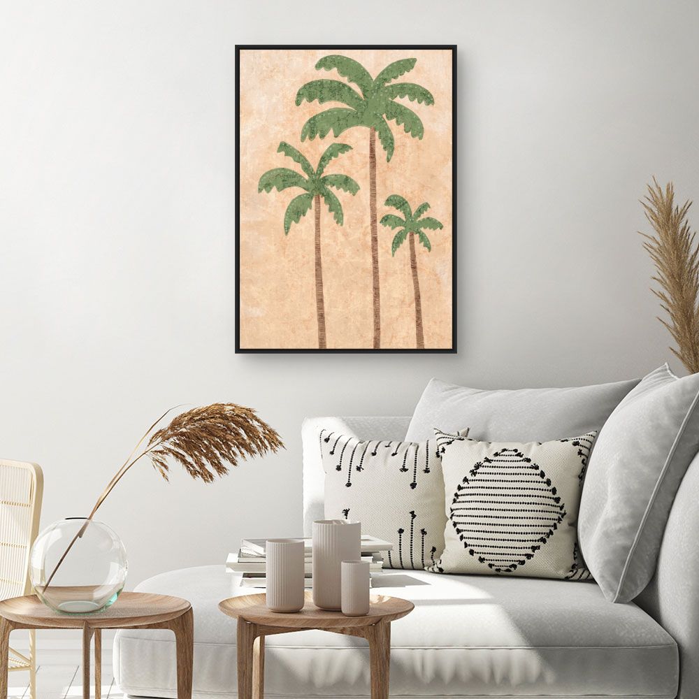 Tableau Palmiers tropicaux