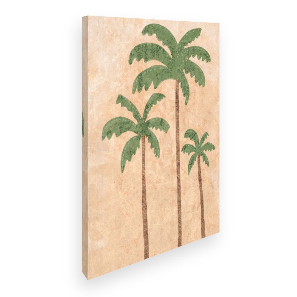 Toile Palmiers tropicaux