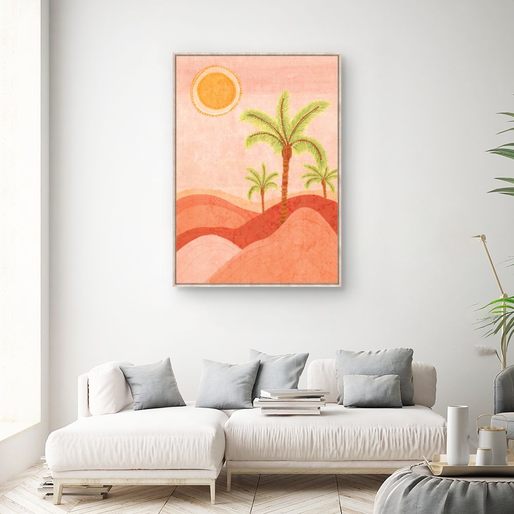 Tableau Paysage exotique