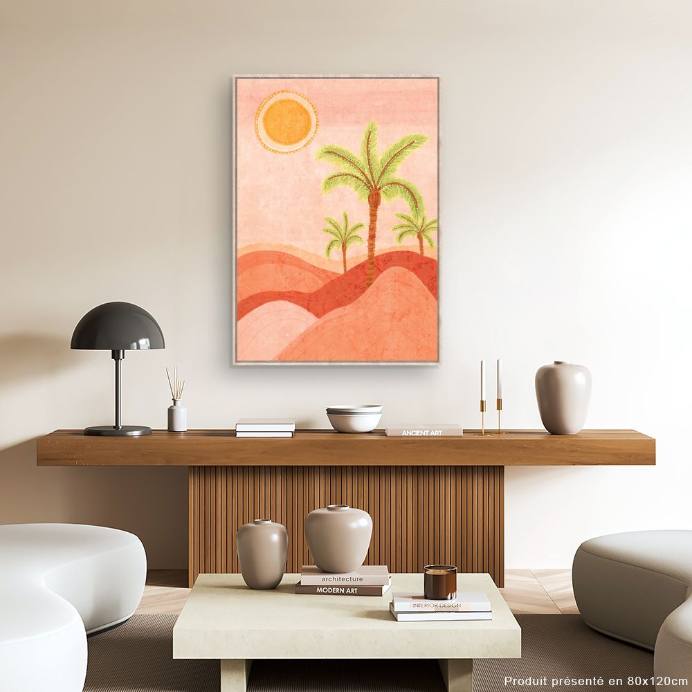 Tableau Paysage exotique