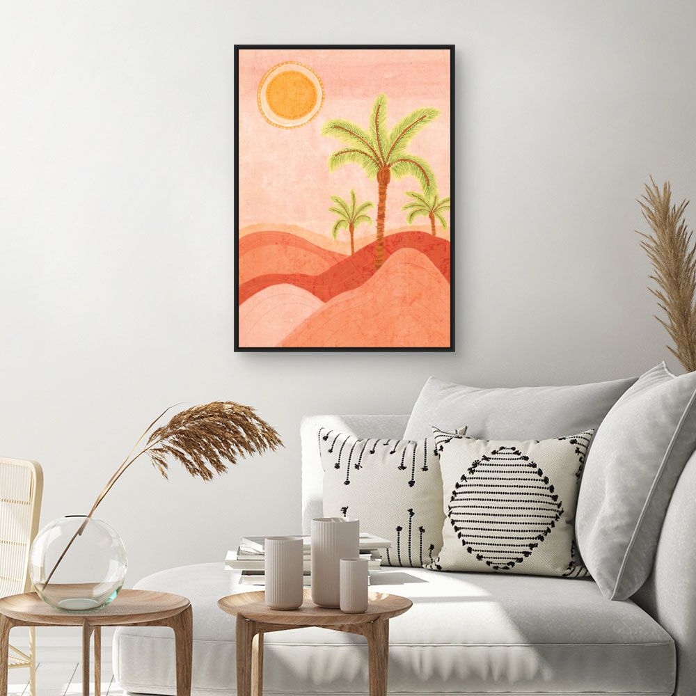 Tableau Paysage exotique