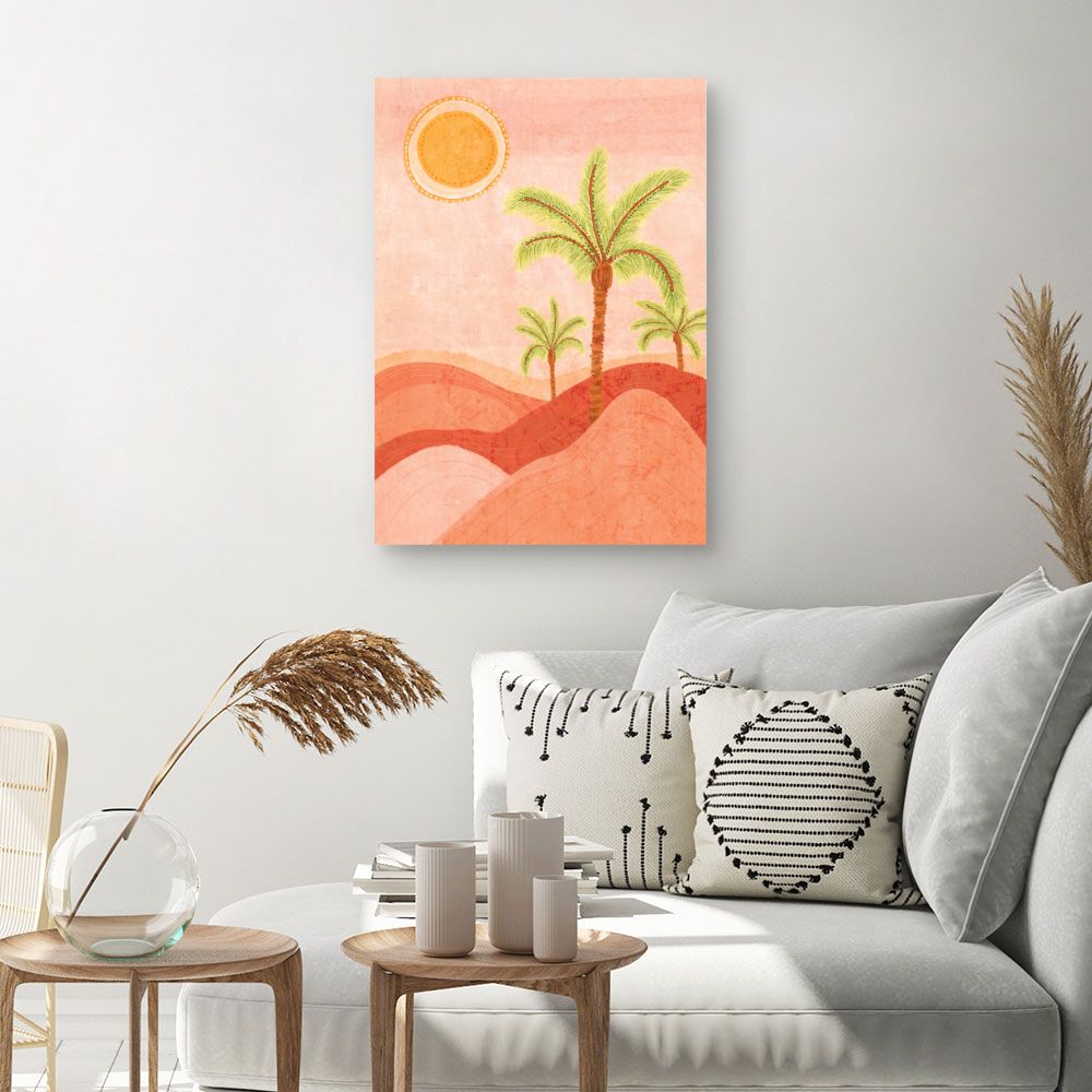 Tableau Paysage exotique