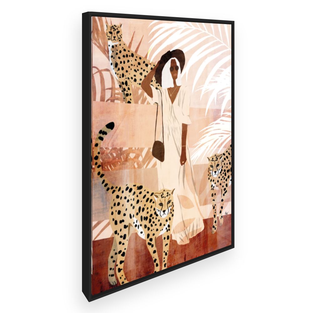 Toile Élégance sauvage
