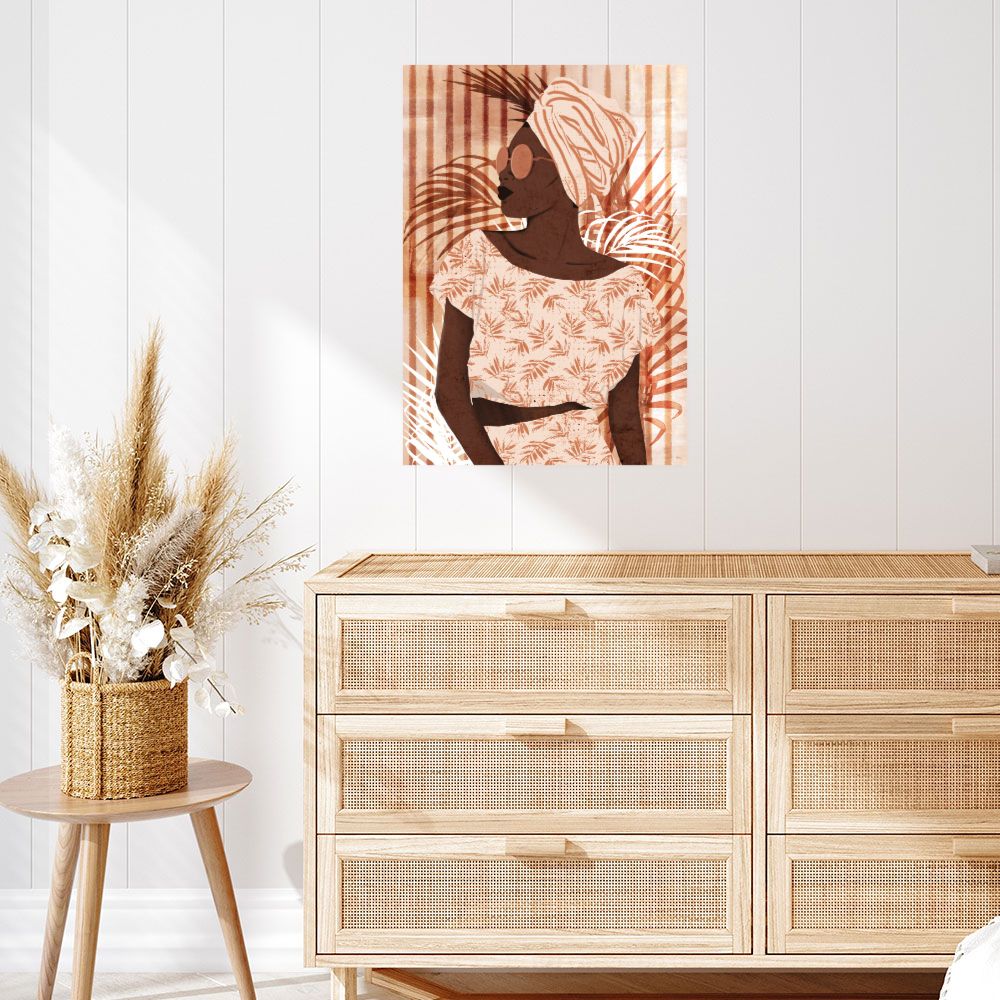 Affiche Élégance exotique