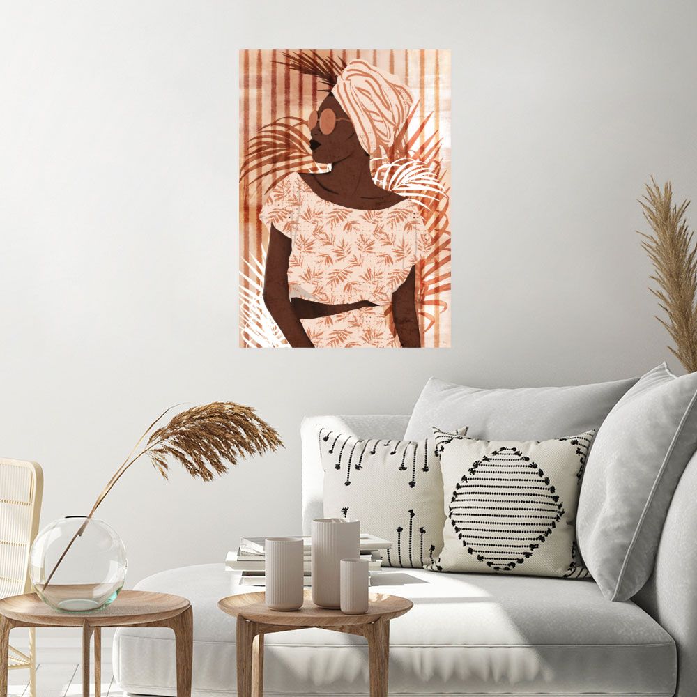 Affiche Élégance exotique