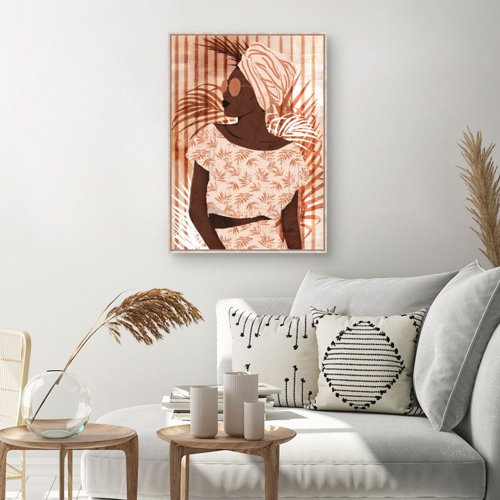 Tableau Élégance exotique