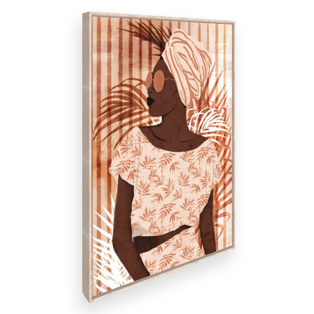 Toile Élégance exotique