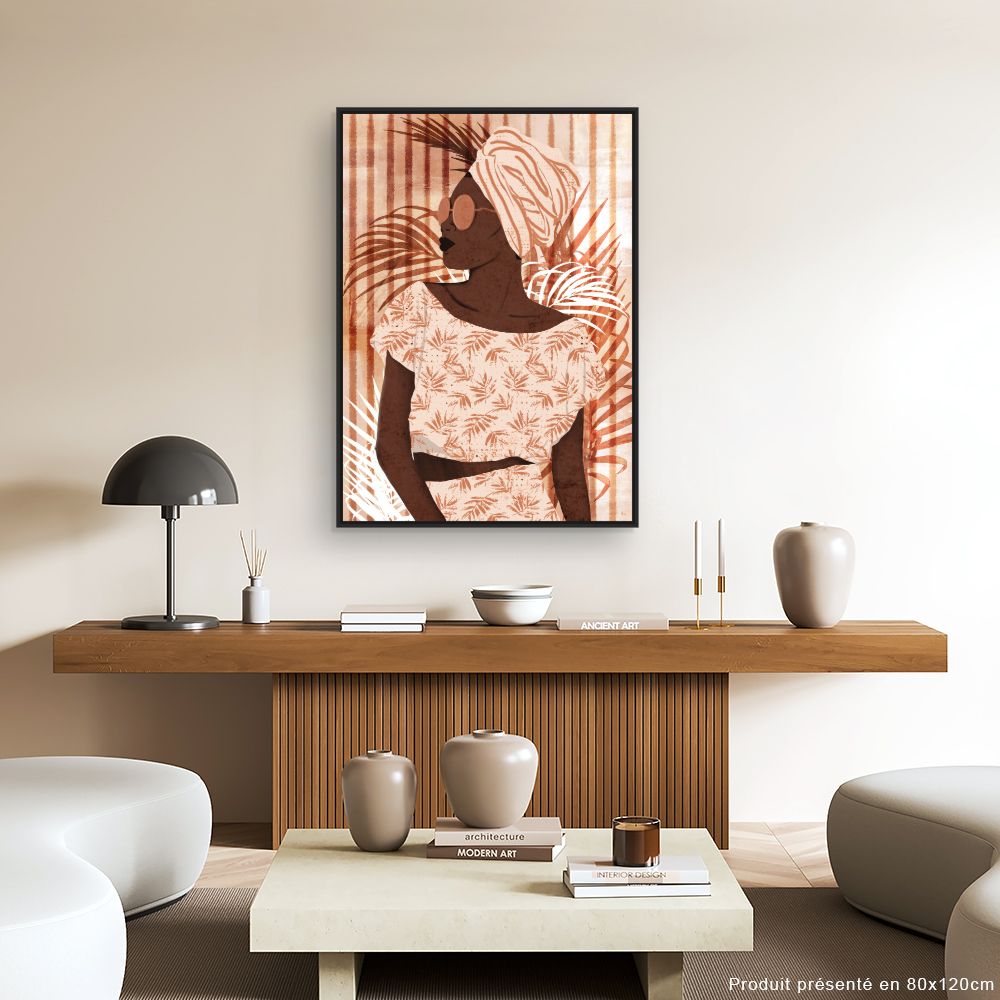 Tableau Élégance exotique