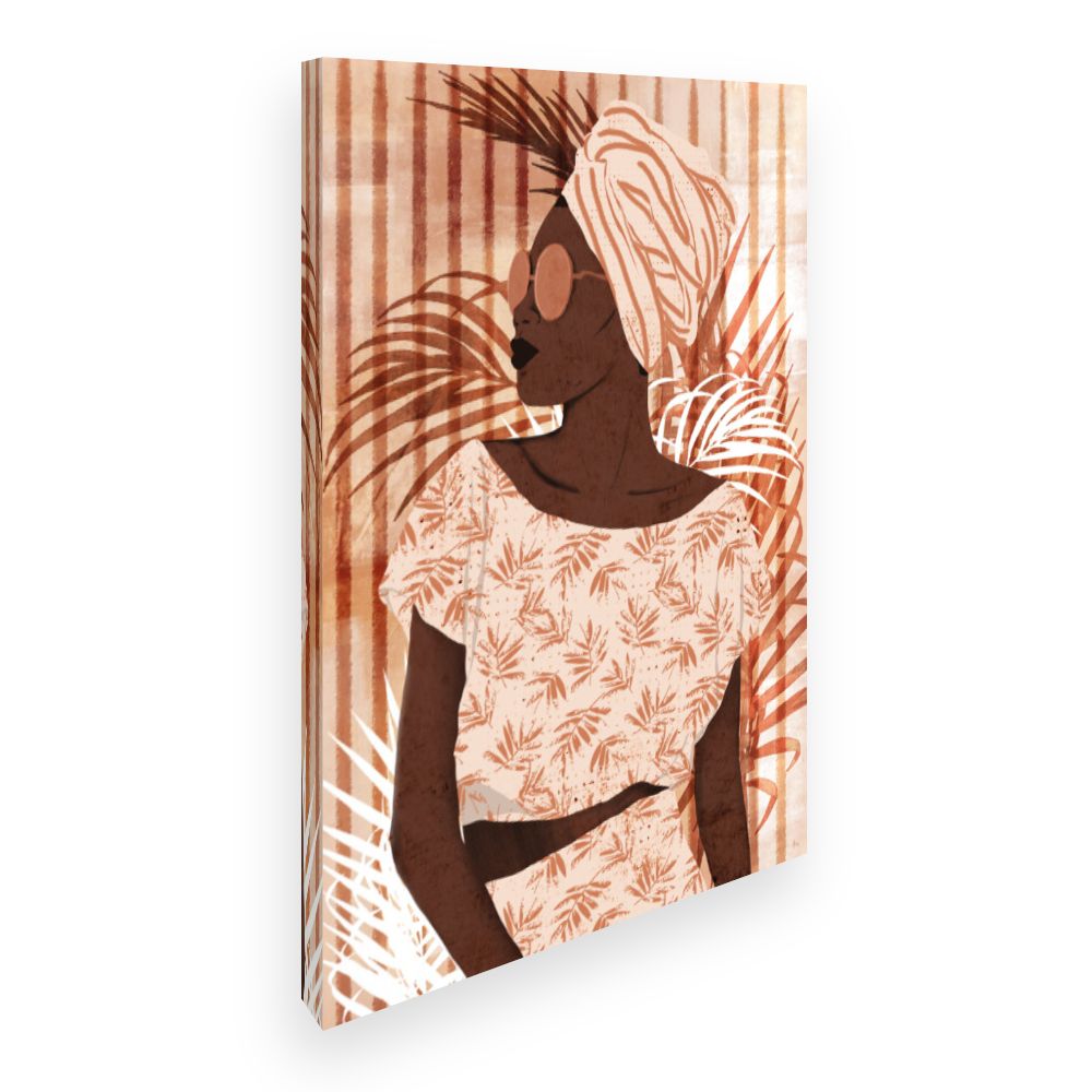 Toile Élégance exotique